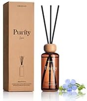 ‌M&SENSE Wild Fig Honey Reed Diffuser: 6.3 fl oz Fig & Lotus Scented Aroma Set with Light & Subtle Fragrance, Long-Lasting Non-Toxic Natural Essential Oil Diffuser for Office Shelf Decor Small Spaces