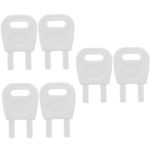 OSOLADY 3sets Durability Plastic Paper Dispenser Key Paper Towel Dispenser Keys 2pcs*3