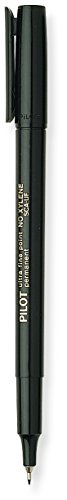 PILOT Extra Fine Point Permanent Markers, Marker Pens, Black Ink, 12-Pack - image 2