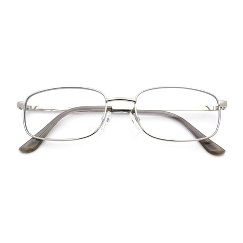Image of SA106 Extra Narrow Slim Metal Rim Oval Rectangle Retro Vintage Clear Lens Fashion Eyeglasses