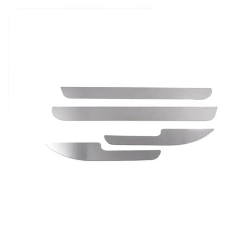 Seuil de porte en acier inoxydable pour Hummer H2 2003-2007 finition argent premium
