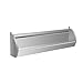 Men Urinal Wall Mounted Stainless Steel Urinal, Commercial Urinal Lengthened 100CM with Drain Pipe, Space-Saving Toilet Mens Urinal, for Schools, Hospitals, Bars, and Public Places