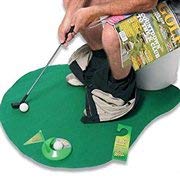 Algopix Similar Product 13 - Highsound Toilet Golf Potty Putter Set
