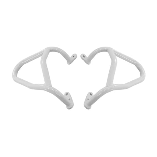 Pare-chocs moteur CFMOTO 450MT protège le carénage des chutes en blanc