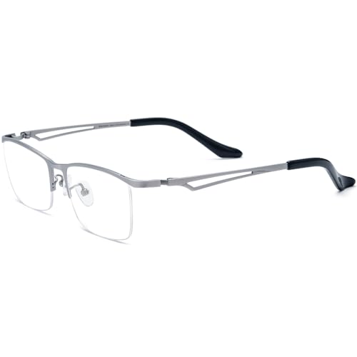 Image of FONEX Pure Titanium Glasses Frame Men Square Eyeglasses Optical Eyewear F85775