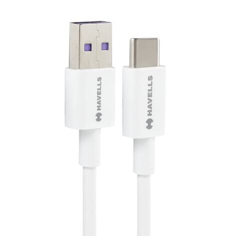 Image of Havells USB Star- Type A to Type C Data Cable 65W, 5A
