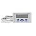 PendoTech PMAT3-BAR PressureMAT Monitor/Transmitter, Displays in Bar, 3 Pressure Sensor Inputs, 1 Relay and 3 Analog Outputs; 110/220 VAC