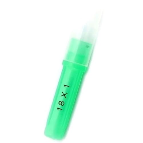 Exel 26473 Blunt Dental Needles 18 Gauge x 1" Sterile Aluminum Hub 25/Bx