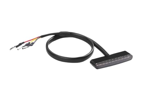 Feu arrière moto LED pour éviter les chocs par l'arrière grâce au freinage 12V