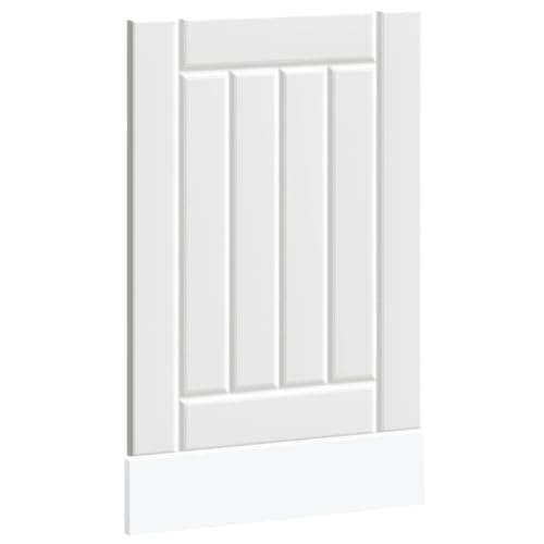 Genérico Wenjingqi Panel para lavavajillas Lucca Madera contrachapada Blanca, 853887