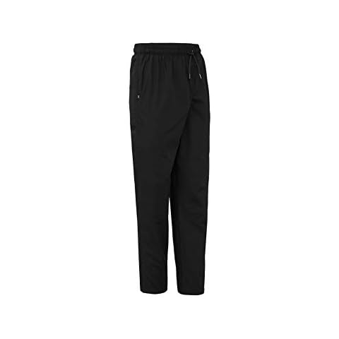 MONZA OBREROL Pantalón Largo de Hostelería Unisex. Color Negro. Ropa Cocina/Cocinero/Cocinera/Chef. Talla M. Ref: 4006. Disfruta de la Excelencia Cover
