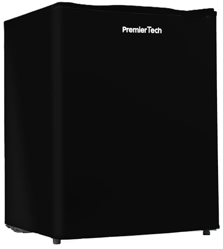 PremierTech Mini Congelatore Nero, Freezer 42 litri, 4**** Stelle, 24