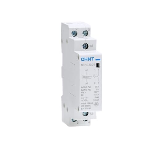 Contacteur AC 230V NCH8 pour automatiser le chauffe-eau de la maison