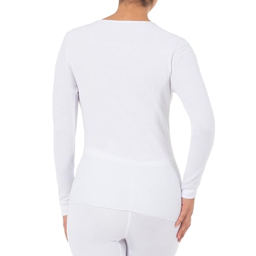 Image of Fruit of The Loom Womens Micro Waffle Premium Thermal Underwear Tee Shirt