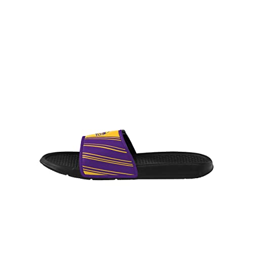 Image of FOCO mens NFL Team Logo Legacy Sport Slide Sandals