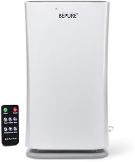 Bepure B2 Air Purifier with True HEPA Filtration| Area Upto 500 sq ft | Removes 99.97% pollutants by 4 Stage Filtration| Remote control provided for convenience