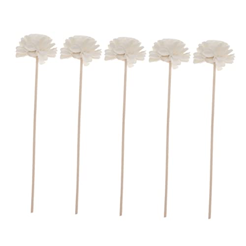 Palitos de Ratán con Flores 10 piezas para Difusor de Aroma miniatura 2