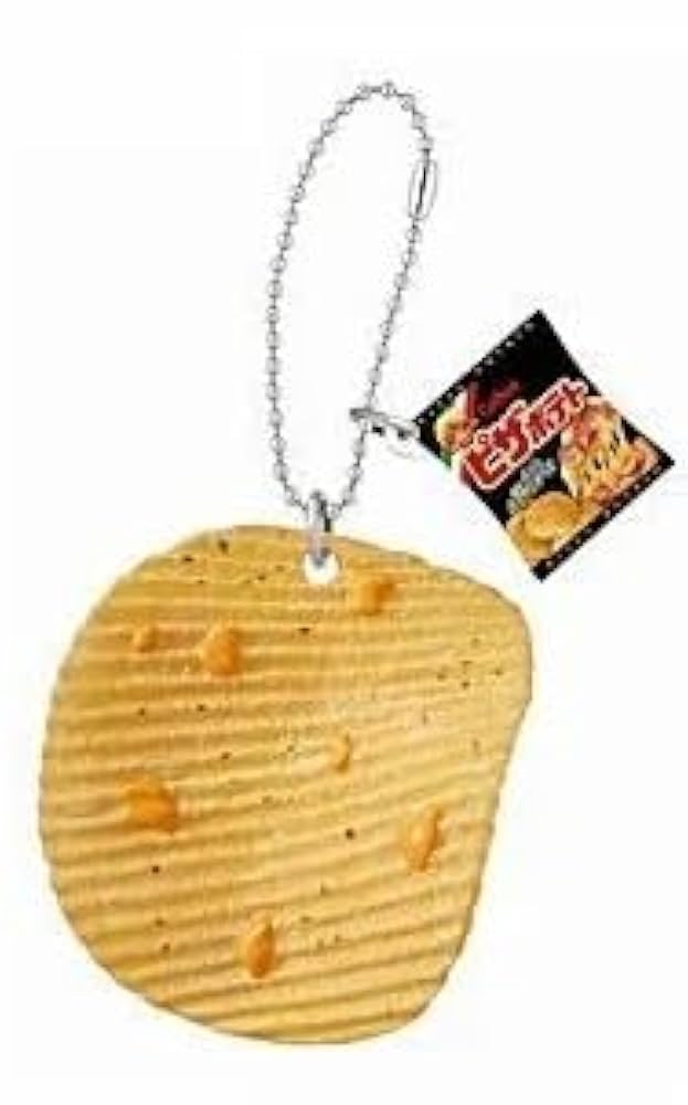 ポテトチップス　おかしなキーホルダー カルビーポテトチップス おかしなキーホルダー 全5種セット