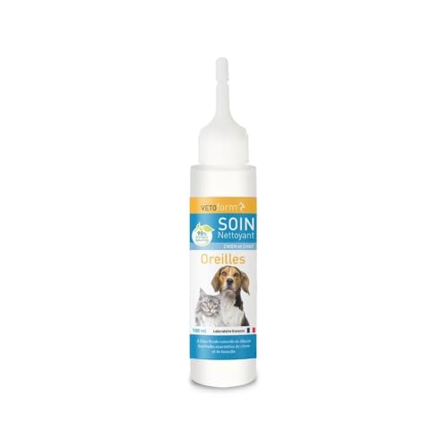 VetVetoform Soin nettoyant oreilles chien & chat 100ml – Vignette