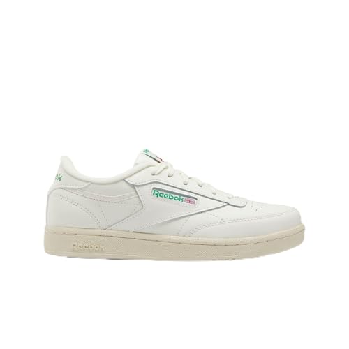 Reebok Jungen Club C Sneaker, Chalk Chalk Glegrn, 28 EU