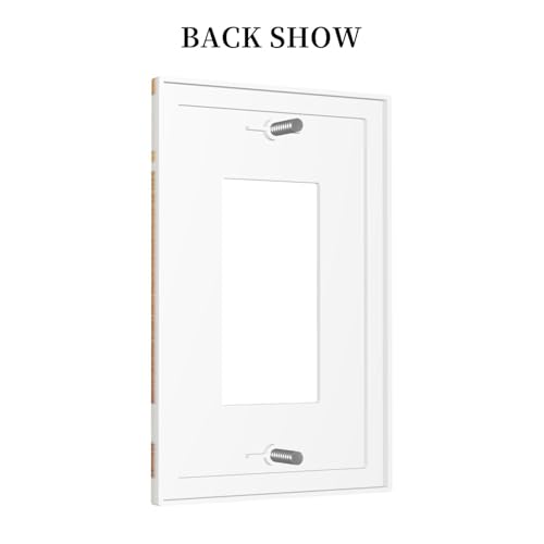 Decorative Outlet Covers Mid Century Gold Sun Boho Sunrise 1 Gang Rocker Light Switch Cover Plate Single Decora Light Switch Covers Wall Plate Faceplate for Bedroom Home Decor