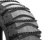 Quality Chain Round Twist Premium Loader/Grader 13.5mm Link Tire Chains (A2648)