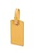 Samsonite Global Travel Accessories, Rechteckiger Gepäckanhänger (2x), 10 cm, Gelb (Sunflower)
