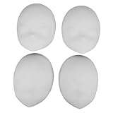 Ideale per le feste: che si tratti di un kit per decorare maschere o di una maschera da ballo per , queste maschere sono perfette per creare accessori per feste, maschera bianca a pieno facciale, maschera bianca verniciabile