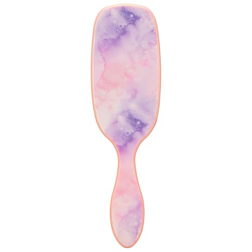 Wet Brush Shine Enhancer Color Wash Watermark, Paddle Hair Detangler Brush with Ultra-Soft Intelliflex Bristles, Infused With Natural Argan Oil, Shiny & Smooth, Wet or Dry, For All Hair Types