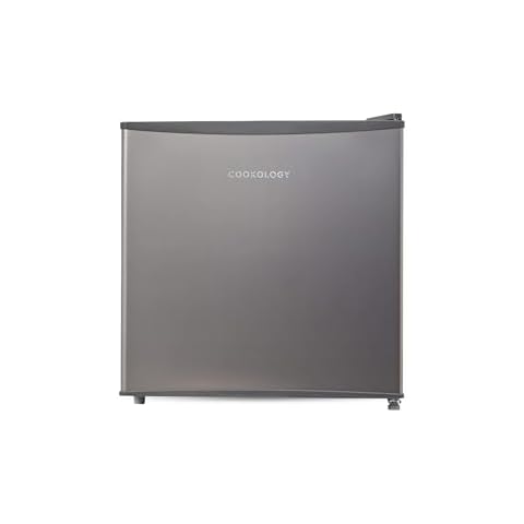 Cookology MFR45SS Small Mini Fridge with Chiller Cover