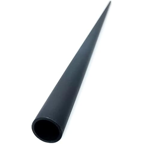 Watlux Carbon Fiber Pool Cue Shaft Blank Stick Taper 1.5 mm Blank Blanks Billiards Tube – Black Cover