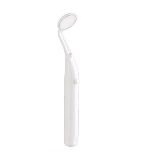 Vellichor Professioneller Zahnarzt-Spiegel mit Licht für orale Zähne, selbstzahnärztliche Inspektion | Überprüfen Sie Hohlräume, Plaque und Schäden an Ihrem Zahn, mit Tragetasche, extra helle LED – Bild 8