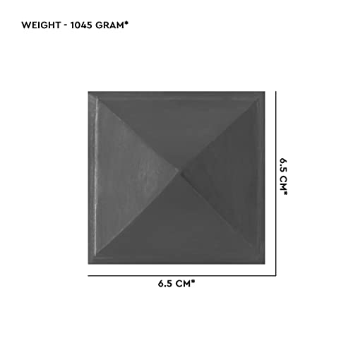 Image of Metal Vastu Lead Pyramid Solid | Size- 2.5 Inch (Approx) |Weight- 1045 Approx | Remedy for Vastu Dosh Correction & Zone Balancing |Feng Shui Product |Pack of 1