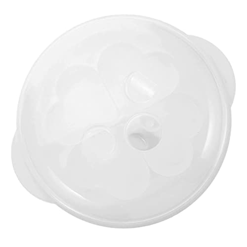 LALAFINA 日式ハート型電子レンジ用蒸し卵器 軽量製キッチン用エッグクッカー 簡単調理とお手入れで時短朝食に