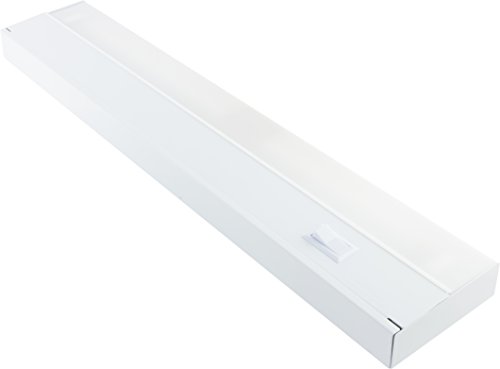 GE 10143 48' Fluorescent Light Fixture, White