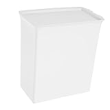 WEKADRIN Caja de Almacenamiento para Lavandería con Tapa Organizador Práctico para Polvo y Cápsulas de Detergente Contenedor Portátil y Ligero para Orden el Cuarto de Lavado
