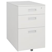 Amazon.co.jp: 法人様向け カグクロ スチール3段ワゴン W395