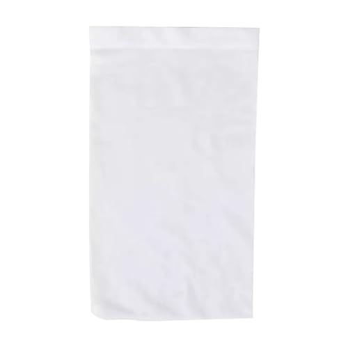 FACAIIO Calcetines de piscina reutilizables – Calcetines de filtro de poliéster fino para Pentair para Intex para Swimquip, 13 x 2 cm, blanco, paquete de 5