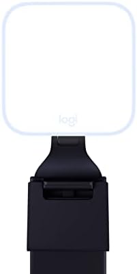 Logitech for Creators Litra Glow Premium LED Streaming Light with TrueSoft - For Video Conferencing, Zoom Meetings, Adjustable Mount and Desktop App Control for PC/Mac - Graphite