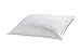 DAPU Pure Linen Pillowcases with Stone Washed 1 Pair Woven from 100% Fine French Natural Flax(Queen, White)