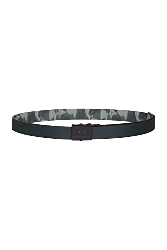 Armani Exchange Men's Adjustable Fashion Leather Belt