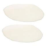 Milisten 2pcs Rawhide Goat Skin 30cm Replacement Drum Head for Djembe Darbuka Doumbek Bodhran Percussion Instruments for Musical Repair and Acoustic