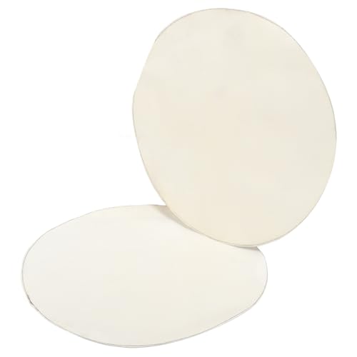 ULDIGI 2pcs Goat Skin Drum Heads for African Drum Replacement for Enhanced Sound and Comfortable Playing Experience