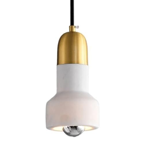 Lampe suspendue E27 en marbre pour remplacer les lampes de chevet encombrantes