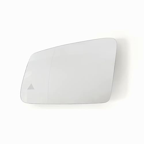 車の外装のバックミラーガラス Compatible With For W176 2013-2018 For W246 2012-2018 For W204 2011-2013 車用 広角ヒーター付きミラーガラス ブラインドスポット警告付き(Left)