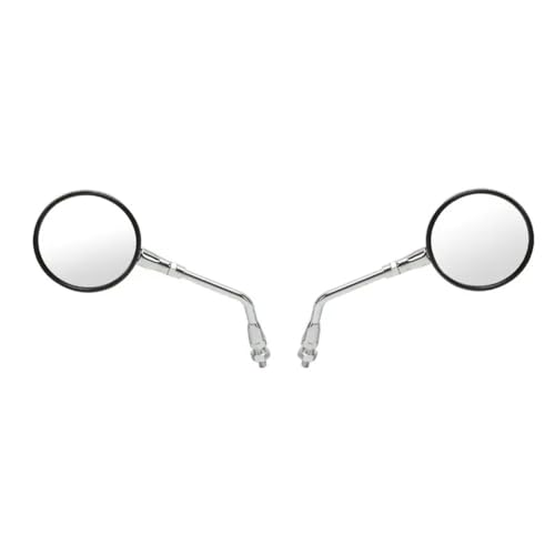 Rétroviseurs moto chromés pour Honda CB400 CB750 et Shadow VT750