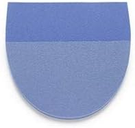 Heel Lift Cushion Pads, 12 Pack, PPT/Poron, 1/4" Thick, Medium (2 1/2" Wide), Cushion Heel Spur, Unequal Leg Length