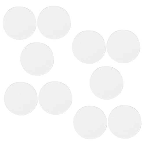 CHILDWEET 10pcs Optical Magnifying Lens Double Convex Lenses for Science Experiments Teaching Tools and Enhanced Detail Observation