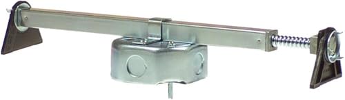 Westinghouse 0110000 Saf-T-Brace for Ceiling Fans, 3 Teeth, Twist and Lock,Silver(Pack of 1)