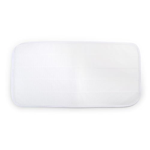 AeroSleep - SafeSleep 3D-Matratzenschoner - Matratzenschutz für Kinder und Baby Matratzen - Wiege - 80 x 40 cm - Freie Atmung - Wärmeregulierung - Antiallergen - Weiß